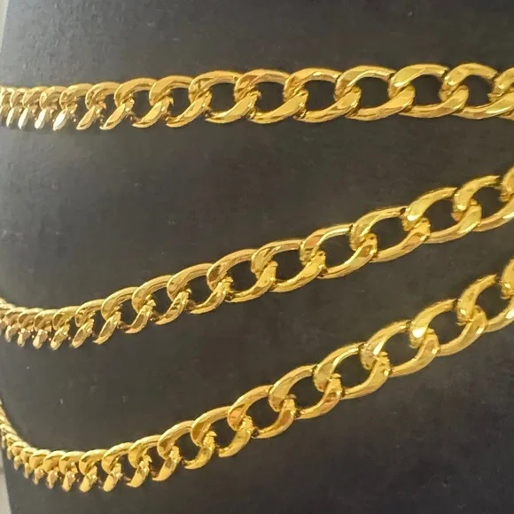 ✨Gold Chanel Rue Cambon Chain Belt w/Medallions authentic w/COA-GREAT CONDITION✨ - Picture 11 of 11